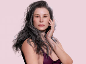 Camilia Realistic Women 3D Model