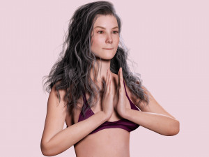 Camilia Realistic Women 3D Модель