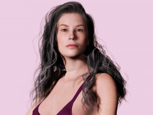 Camilia Realistic Women 3D Модель