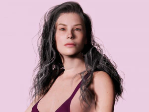 Camilia Realistic Women 3D Model