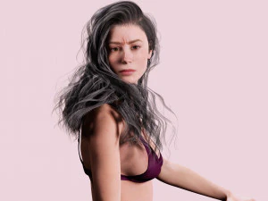 Camilia Realistic Women 3D Model