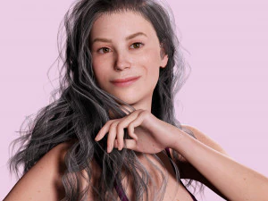 Camilia Realistic Women 3D Model