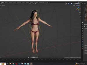 Camilia Realistic Women 3D Model