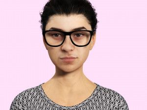 Mia khalifa- Low-poly 3D Model