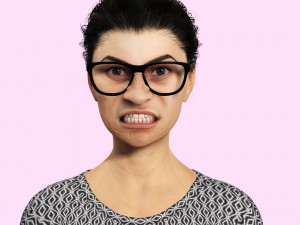 Mia khalifa- Low-poly 3D Model