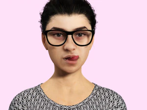 Mia khalifa- D&uuml;ş&uuml;k Poli 3D Model