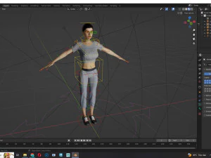 Mia khalifa- D&uuml;ş&uuml;k Poli 3D Model