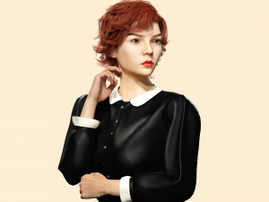 The Queen Gambit - Anya Taylor 3D Model
