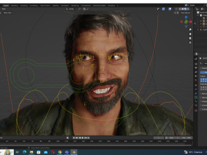 Pedro Pascal Joel Miller The Last Of Us Full Rigged 3D मॉडल