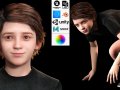 Leo - Realistic Child Boy with Beautiful Smile 3D 模型