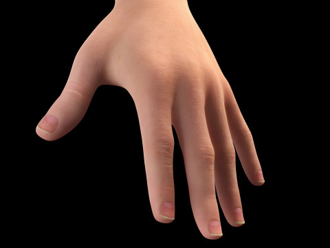 Leo - Realistic Child Boy with Beautiful Smile Model 3D