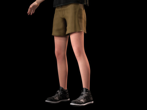 Leo - Realistic Child Boy with Beautiful Smile Model 3D