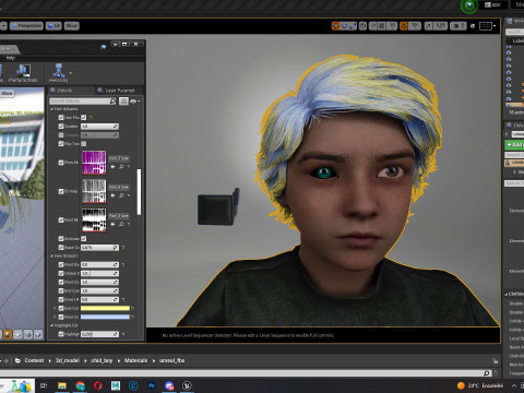 Leo - Realistic Child Boy with Beautiful Smile Model 3D