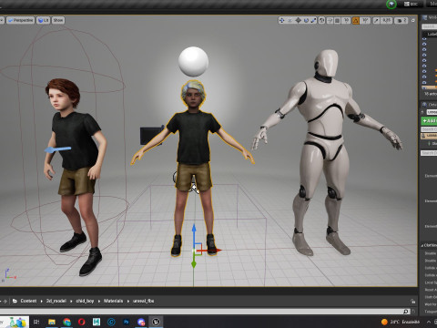 Leo - Realistic Child Boy with Beautiful Smile Model 3D