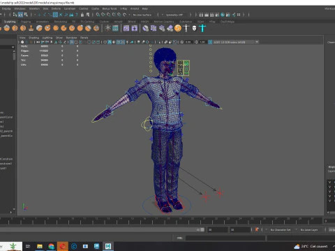 HENRY-장난꾸러기 아이 현실적인 아이 소년 3D 모델