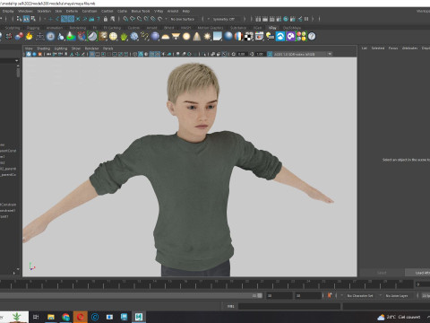 HENRY-Playful Kid Realistic Child Boy 3D-Modell