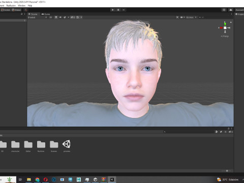 HENRY-Playful Kid Realistic Child Boy 3D-Modell