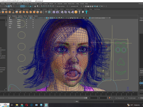 Jesyka-Realistic girl 3D Модель