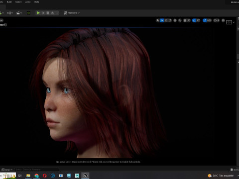 Jesyka-Realistic girl 3D Модель