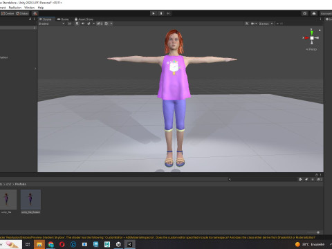 Jesyka-Realistic girl 3D Модель