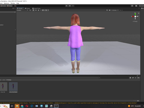 Jesyka-Realistic girl 3D Модель