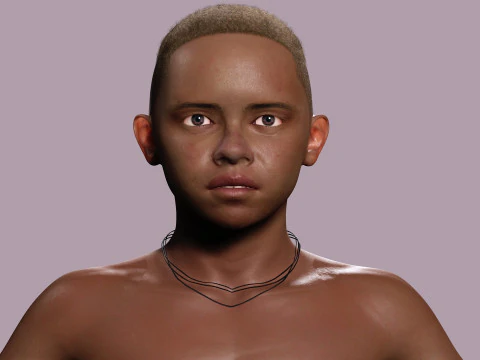 Ayo-Child Of The Savanna Ready 3D Model