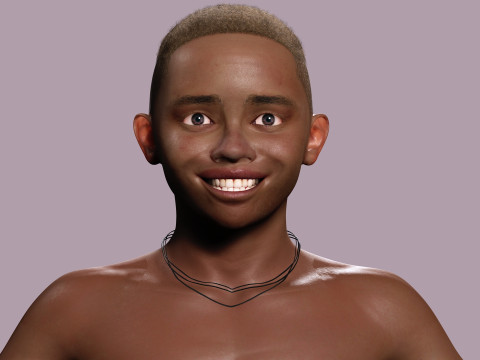 Ayo-Child Of The Savanna Ready 3Dモデル