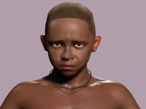 Ayo-Child Of The Savanna Ready 3D Model