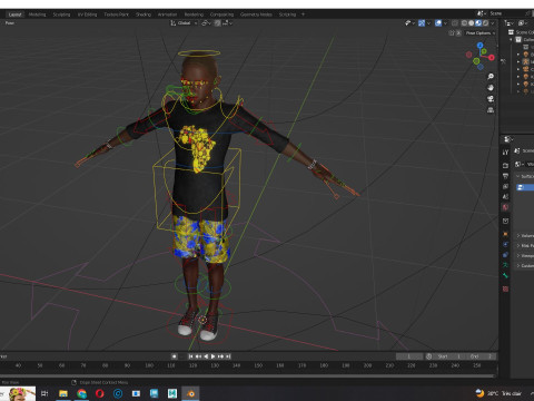 Ayo-Child Of The Savanna Ready 3Dモデル