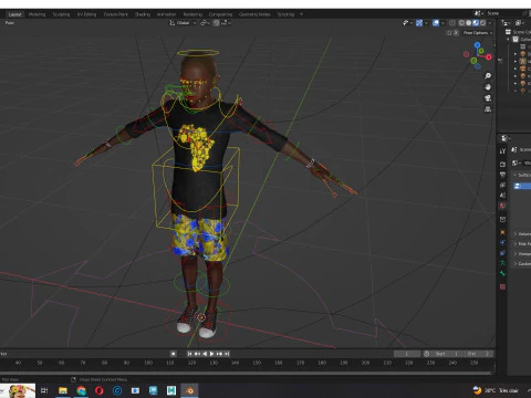 Ayo-Child Of The Savanna Ready 3D Model