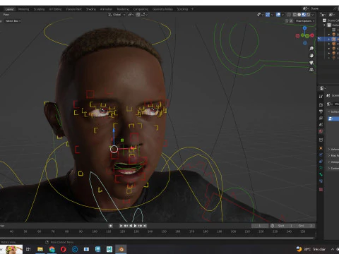 Ayo-Child Of The Savanna Ready 3D Model