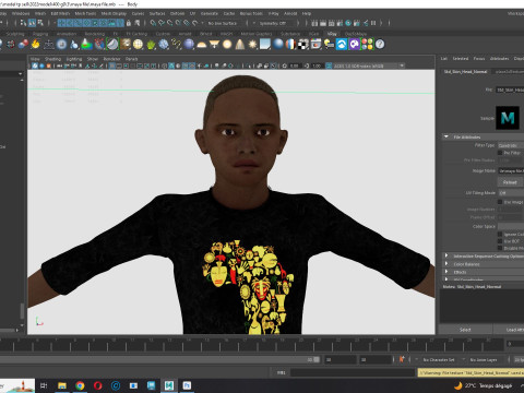 Ayo-Child Of The Savanna Ready 3Dモデル