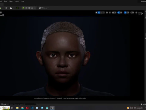Ayo-Child Of The Savanna Ready 3D Model