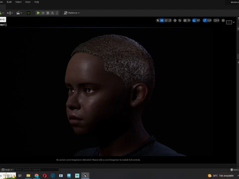 Ayo-Child Of The Savanna Ready 3D Model