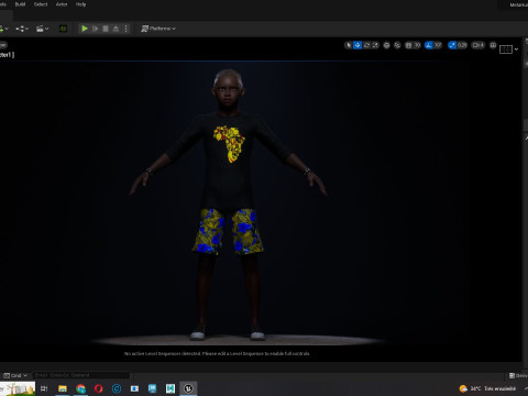 Ayo-Child Of The Savanna Ready 3Dモデル