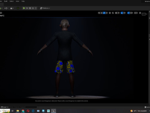 Ayo-Child Of The Savanna Ready 3Dモデル