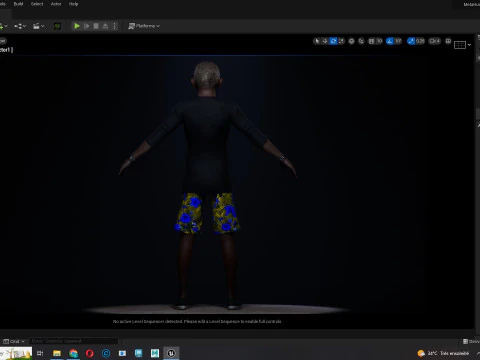 Ayo-Child Of The Savanna Ready 3D Model