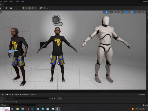 Ayo-Child Of The Savanna Ready 3D Model