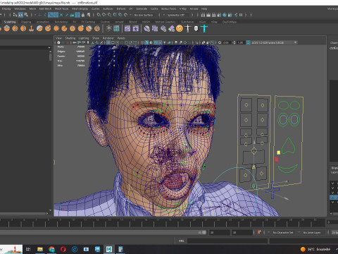 Joe-Realistic Asian Boy 3D-Modell