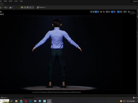 Joe-Realistic Asian Boy 3D-Modell