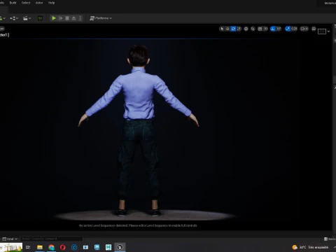 Joe-Realistic Asian Boy 3D Model