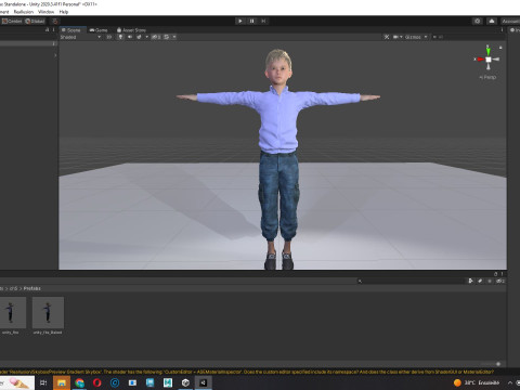 Joe-Realistic Asian Boy 3D-Modell