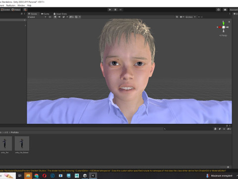 Joe-Realistic Asian Boy 3D-Modell