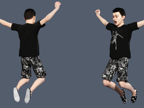 Adam-Realistic Boy 3D 모델