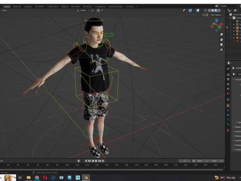 Adam-Realistic Boy 3D 모델