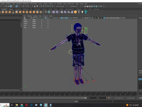 Garoto Adam-Realista Modelo 3D