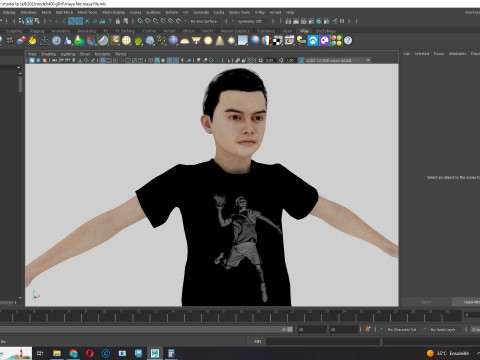 Adam-Realistic Boy 3D 모델
