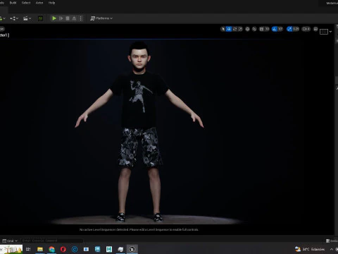 Garoto Adam-Realista Modelo 3D