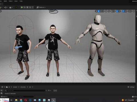 Garoto Adam-Realista Modelo 3D
