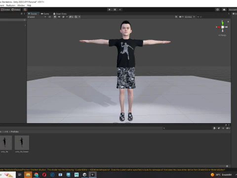 Garoto Adam-Realista Modelo 3D